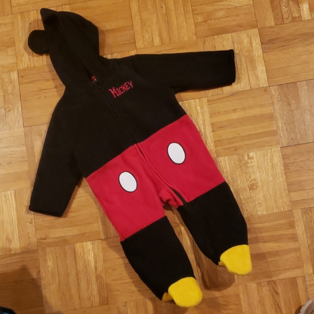 Disney Baby Mickey Mouse fleece snowsuit
